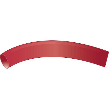 Seachoice Heat Shrink Tube, 3:1 I.D. Shrink Ratio, 1/2 in I.D. Before Shrinking, Red, 48 in 60361